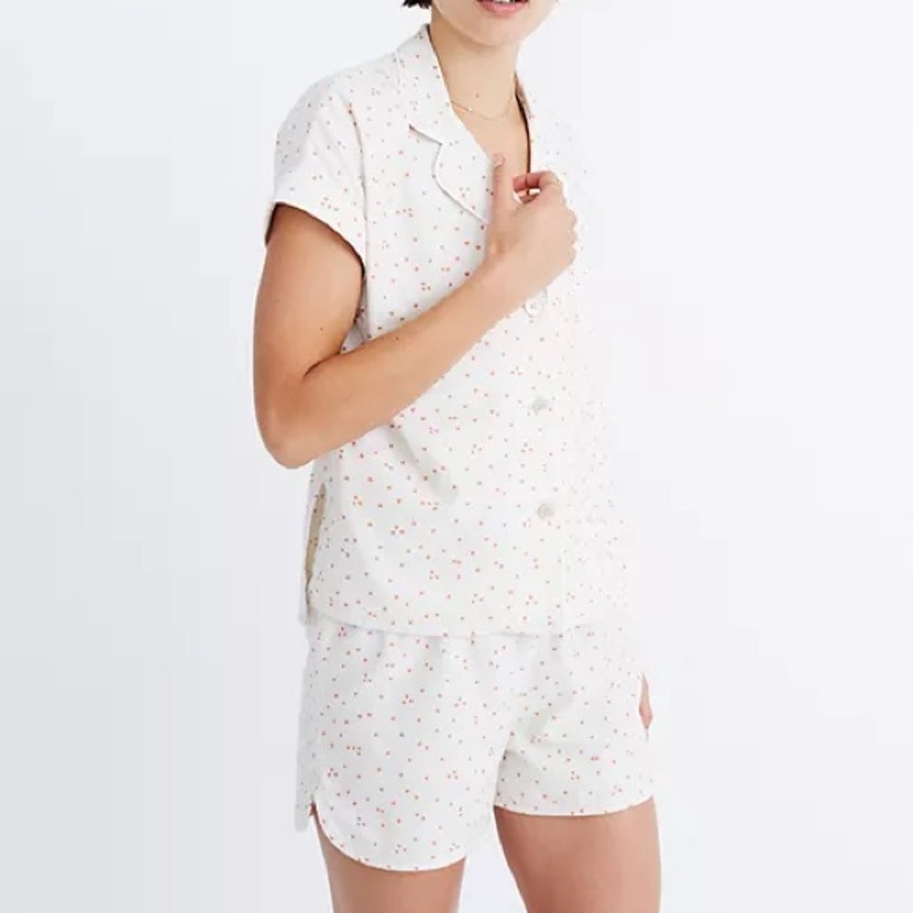 Madewell Hearts PJ Set